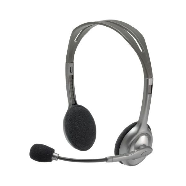 Headphones with Microphone Logitech H110 2 x Jack 1&comma;4 m