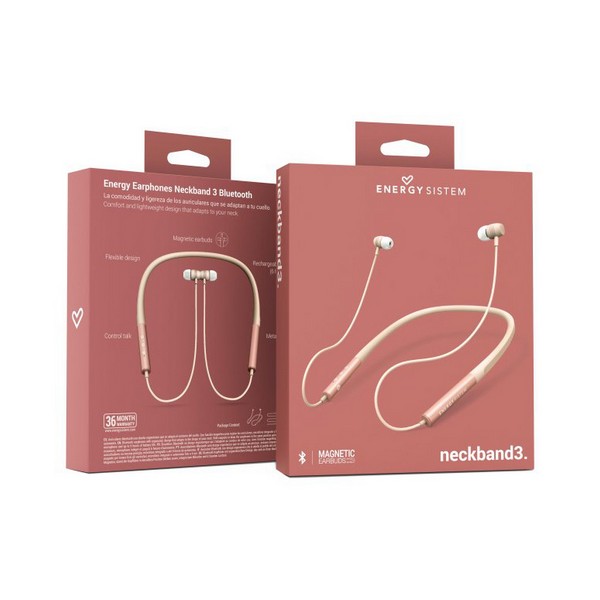 Bluetooth Sports Headset with Microphone Energy Sistem Neckband 3 100 mAh - Image 2